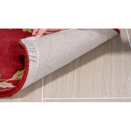 Astoria Grand Balthrop Oriental Handmade Tufted Wool Area Rug in Red & Reviews Wayfair